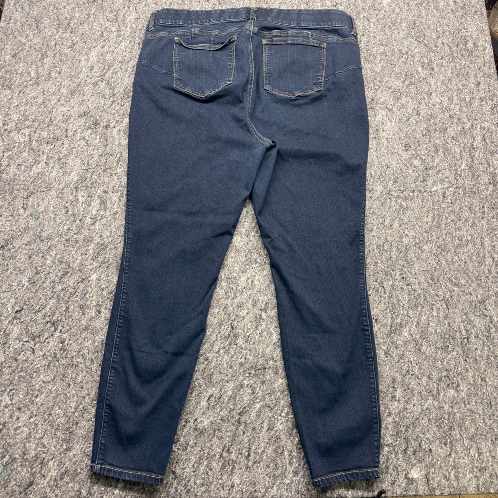 Torrid Bombshell Skinny Jeans Womens 22R Dark Wash Denim Premium Stretch Blue - Picture 13 of 14